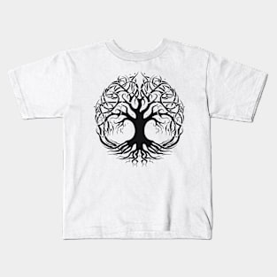 Tree Nature Life Wonder Earth Vector Graphic Kids T-Shirt